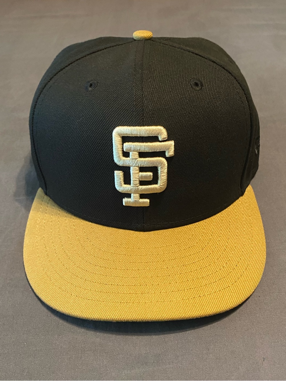 2-Tone SF Giants Cooperstown, Collection Snapback Embroidered green under brim
